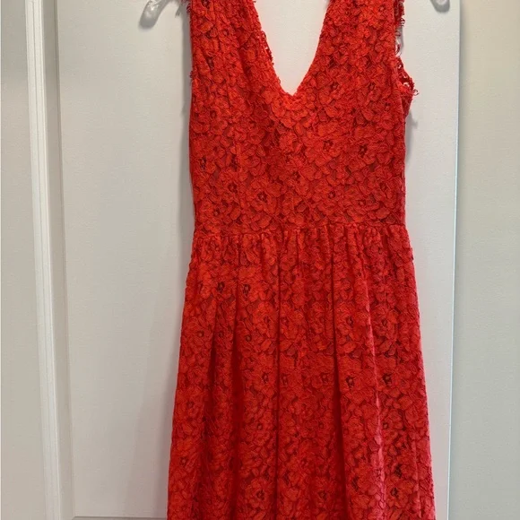 dress barn lace dress Kiyonna Women's Luna Lace Cocktail Midi Dress